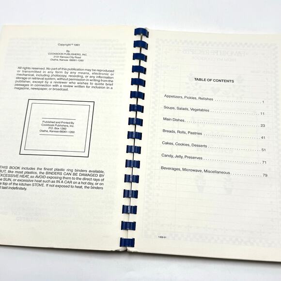 Wing Wives Sheppard AFB Cookbook Vintage 90s Recipes from Our Kitchens Texas - Picture 4 of 7